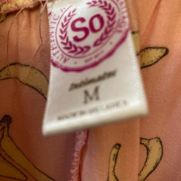 pink Lounge pants with bananas - Picture 2 of 3